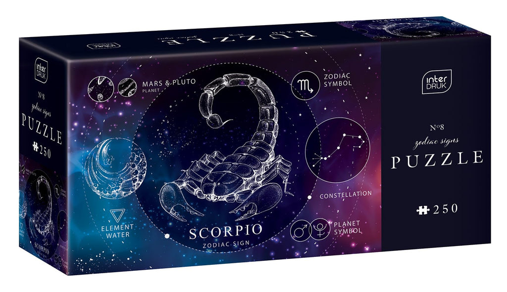 Rompecabezas marca Interdruk, Color 08 para Escorpio, tamaño 48×33 cm